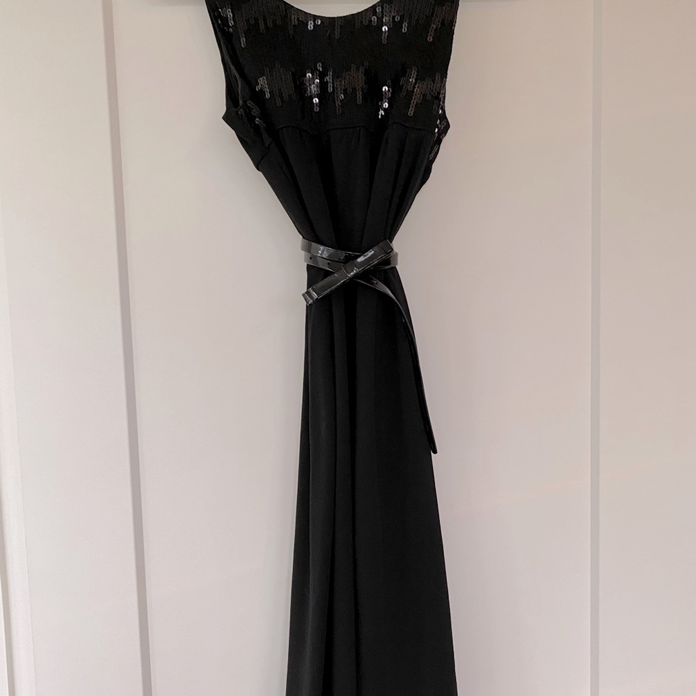 LBD w/ black bow belt